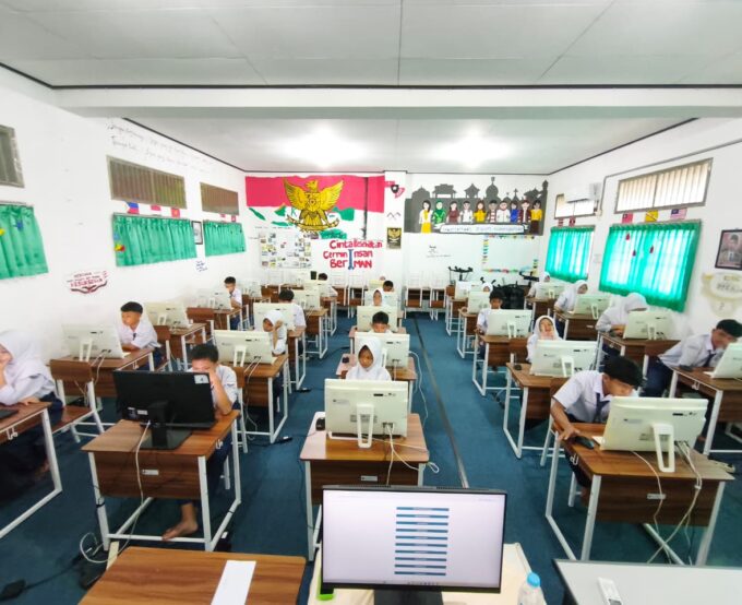 SAS Genap 2025/2026 SMP Negeri 2 Tarakan Berjalan Lancar dan Tertib