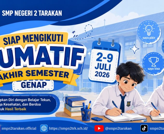 Informasi Pelaksanaan Sumatif Akhir Semester (SAS) Genap Tahun Pelajaran 2025/2026